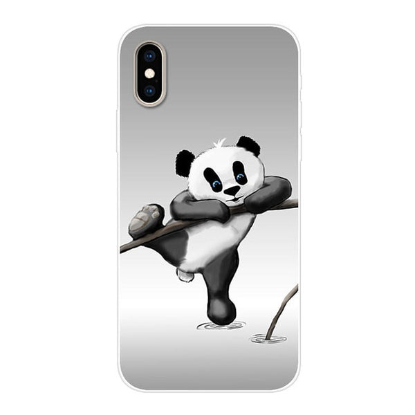Soft Silicone Cartoon Phone Case