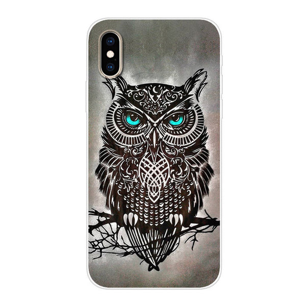 Soft Silicone Cartoon Phone Case