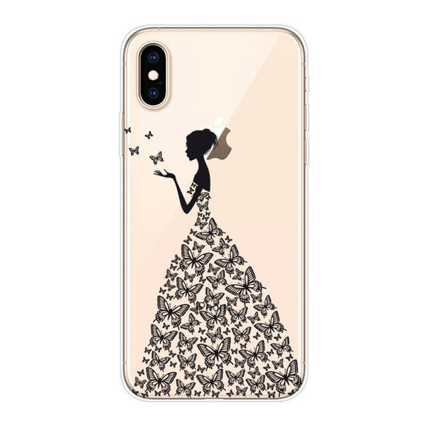 Soft Silicone Cartoon Phone Case