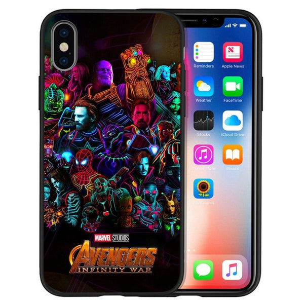 Marvel Avengers Thanos iron Man Thor Phone Case