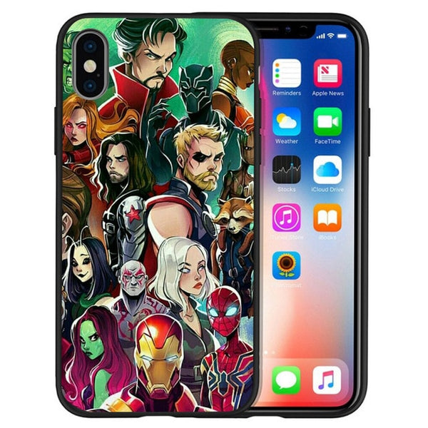 Marvel Avengers Thanos iron Man Thor Phone Case