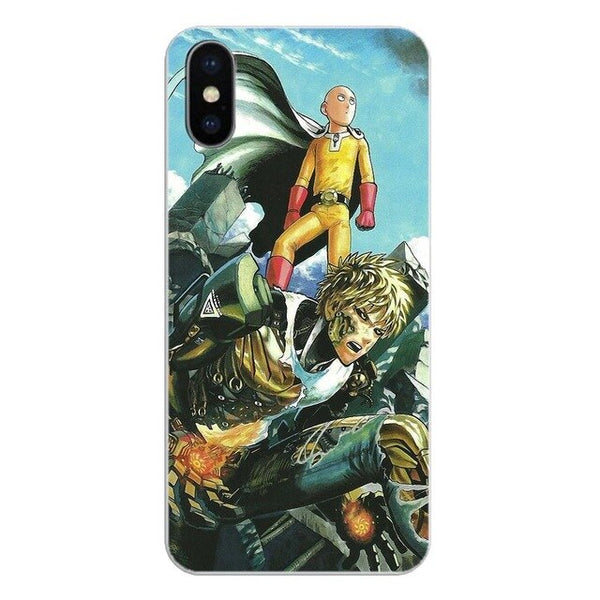 Anime One Punch Man Saitama Genos