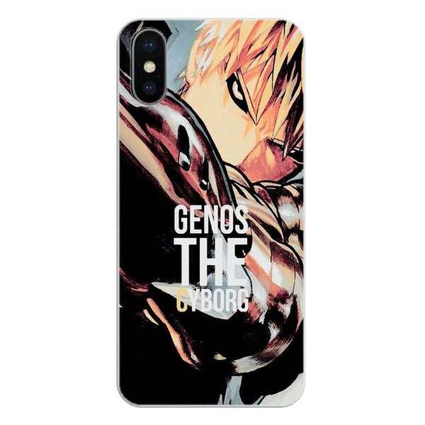 Anime One Punch Man Saitama Genos