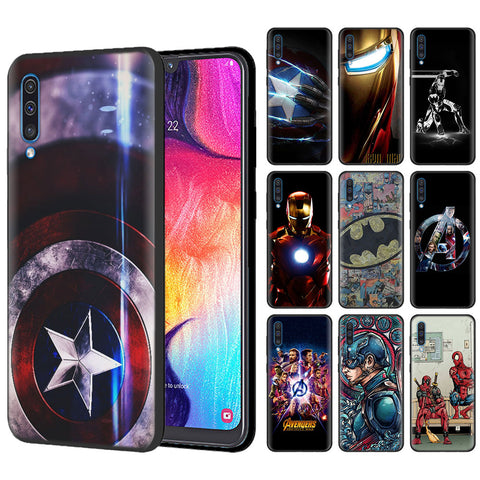 Marvel Avengers Superheroes Black Silicone
