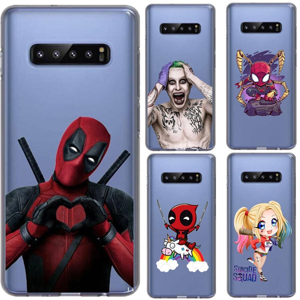 DC Comics And Deadpool Phone Case
