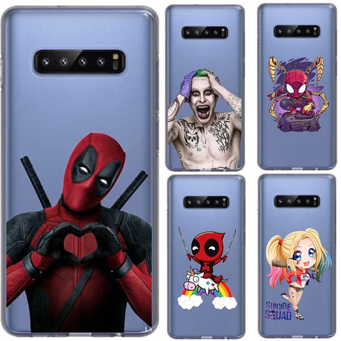 DC Comics And Deadpool Phone Case