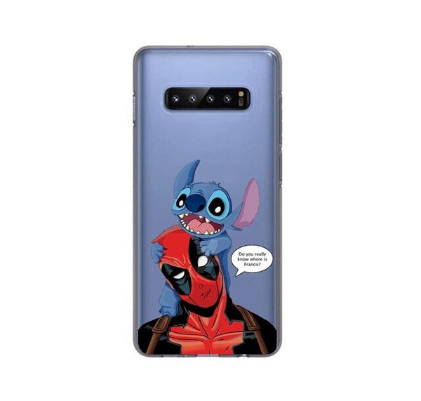 DC Comics And Deadpool Phone Case