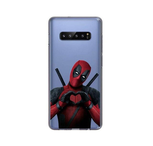 DC Comics And Deadpool Phone Case