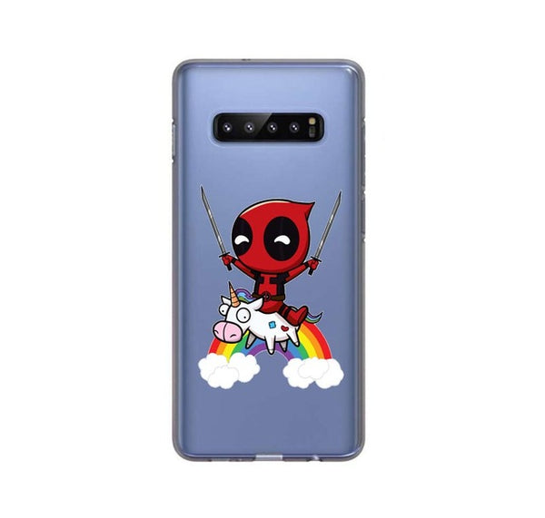 DC Comics And Deadpool Phone Case