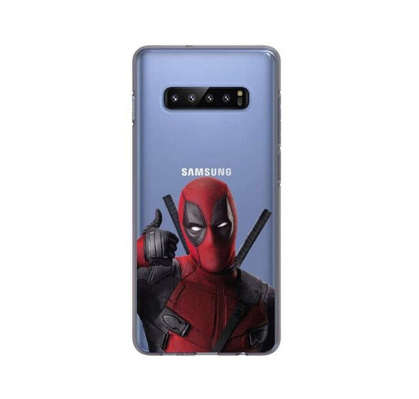 DC Comics And Deadpool Phone Case