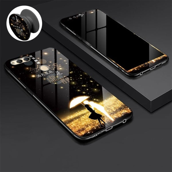 Huawei Tempered Glass Case