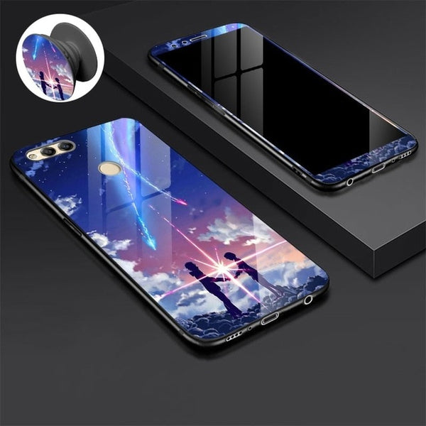 Huawei Tempered Glass Case