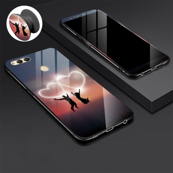Huawei Tempered Glass Case