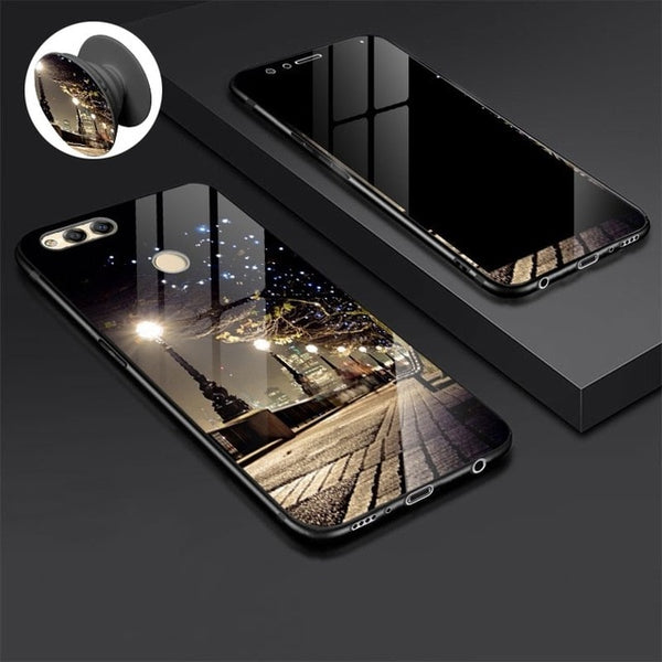 Huawei Tempered Glass Case