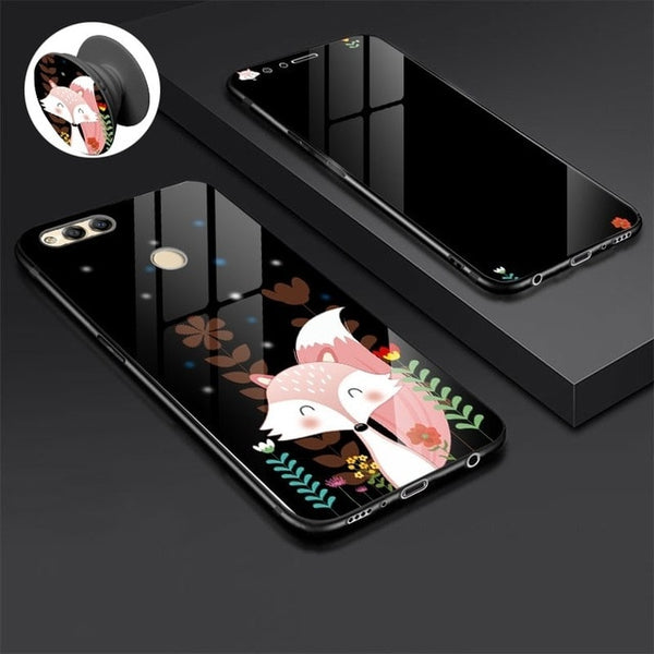 Huawei Tempered Glass Case