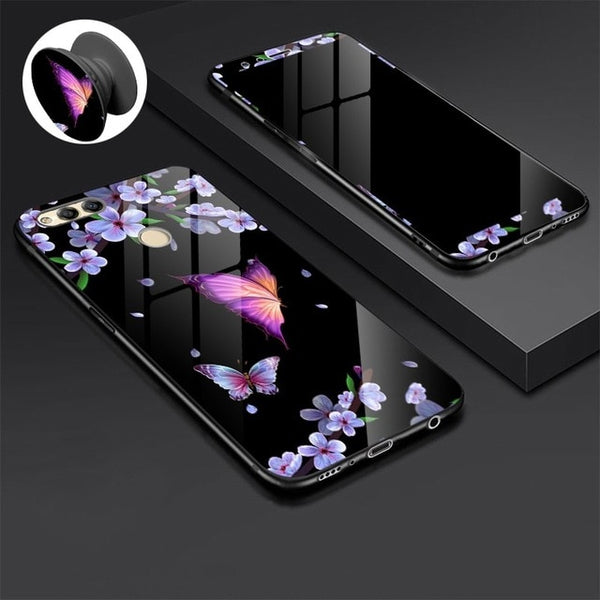 Huawei Tempered Glass Case
