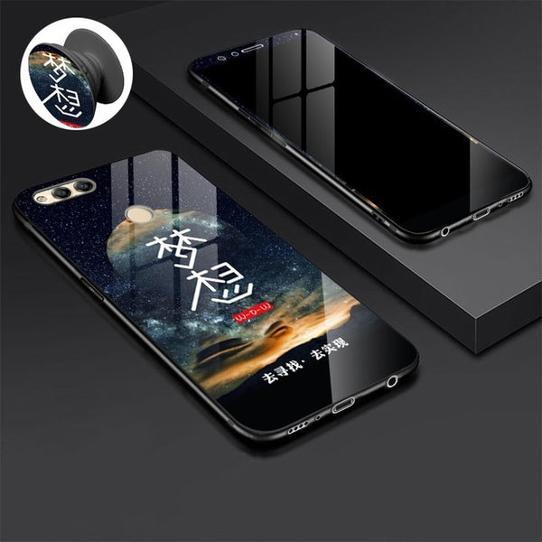 Huawei Tempered Glass Case