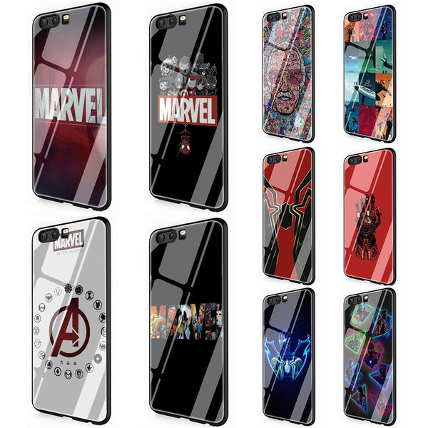 Huawei  Marvel Superheroes Tempered Glass