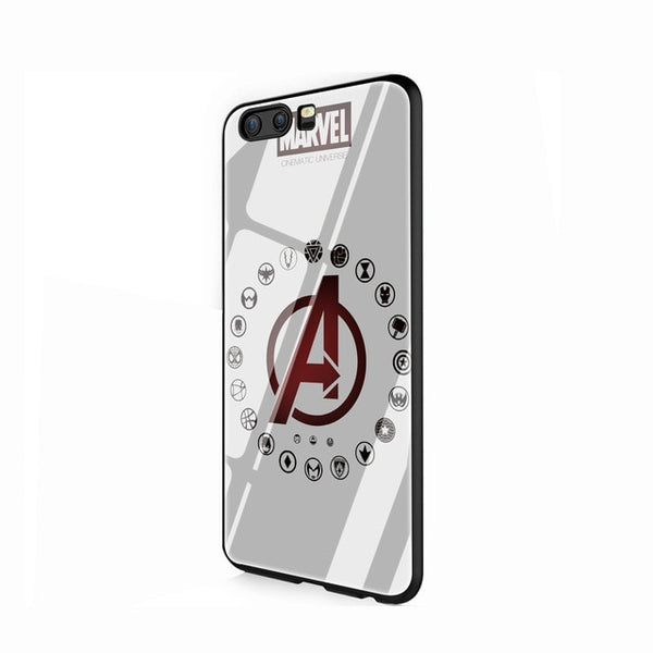 Huawei  Marvel Superheroes Tempered Glass