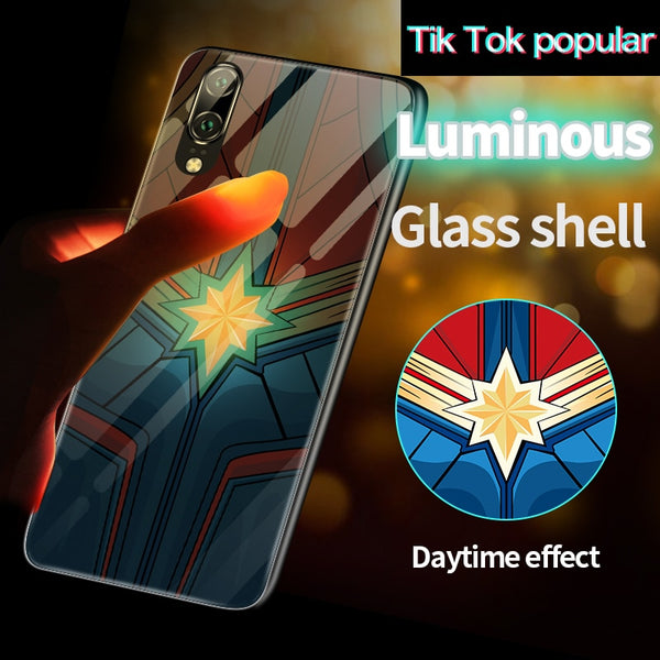 Luminous Tempered Glass Case