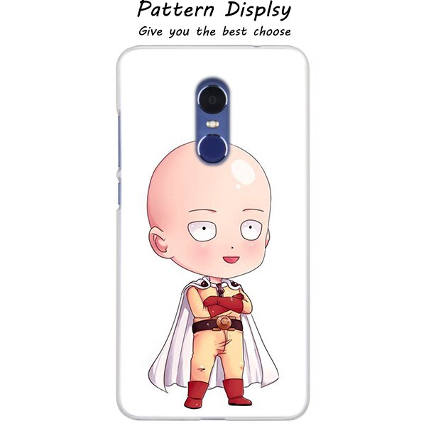 cute saitama Clear Cover Case for Xiaomi Redmi 3 3S 6 Pro S2 4A 4X 5A 6A 5 Plus Note 5A Note 7 3 4 4X 5 6 Pro Mi 5x