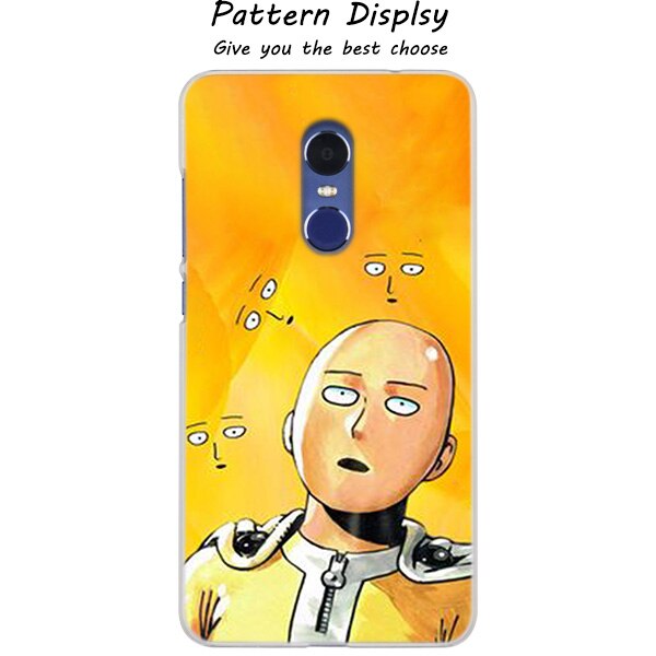 cute saitama Clear Cover Case for Xiaomi Redmi 3 3S 6 Pro S2 4A 4X 5A 6A 5 Plus Note 5A Note 7 3 4 4X 5 6 Pro Mi 5x