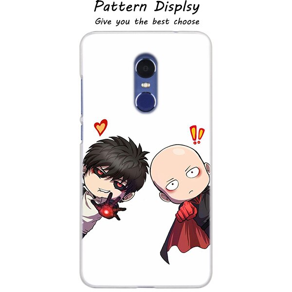 cute saitama Clear Cover Case for Xiaomi Redmi 3 3S 6 Pro S2 4A 4X 5A 6A 5 Plus Note 5A Note 7 3 4 4X 5 6 Pro Mi 5x