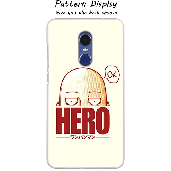 cute saitama Clear Cover Case for Xiaomi Redmi 3 3S 6 Pro S2 4A 4X 5A 6A 5 Plus Note 5A Note 7 3 4 4X 5 6 Pro Mi 5x