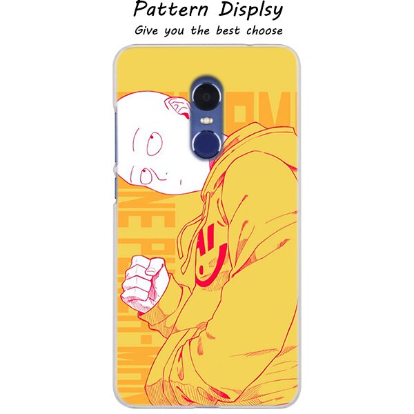 cute saitama Clear Cover Case for Xiaomi Redmi 3 3S 6 Pro S2 4A 4X 5A 6A 5 Plus Note 5A Note 7 3 4 4X 5 6 Pro Mi 5x
