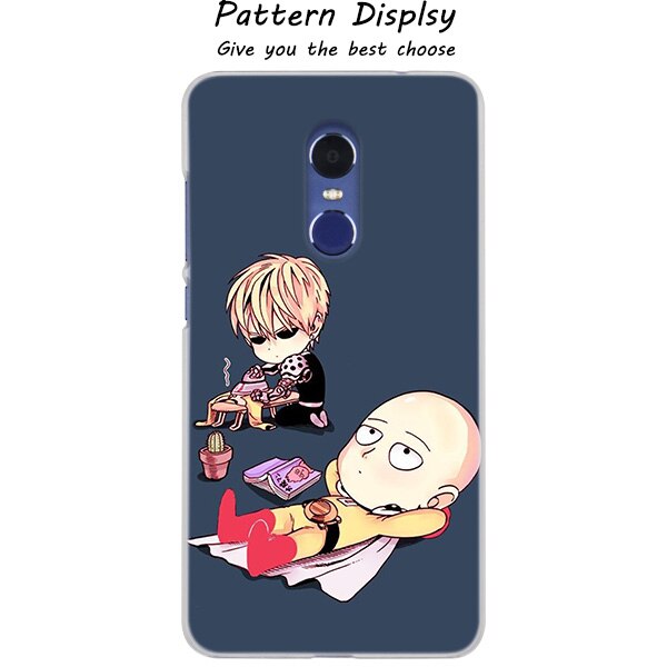 cute saitama Clear Cover Case for Xiaomi Redmi 3 3S 6 Pro S2 4A 4X 5A 6A 5 Plus Note 5A Note 7 3 4 4X 5 6 Pro Mi 5x